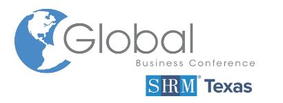 Global Business Texas SHRM Logo